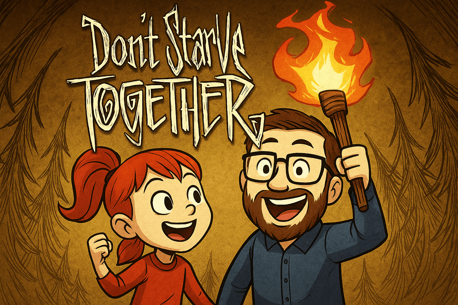 Don’t Starve Together _ Session 2 _ Dying again, repeatedly _ Offspring v6.0 & gramepa co-op stream