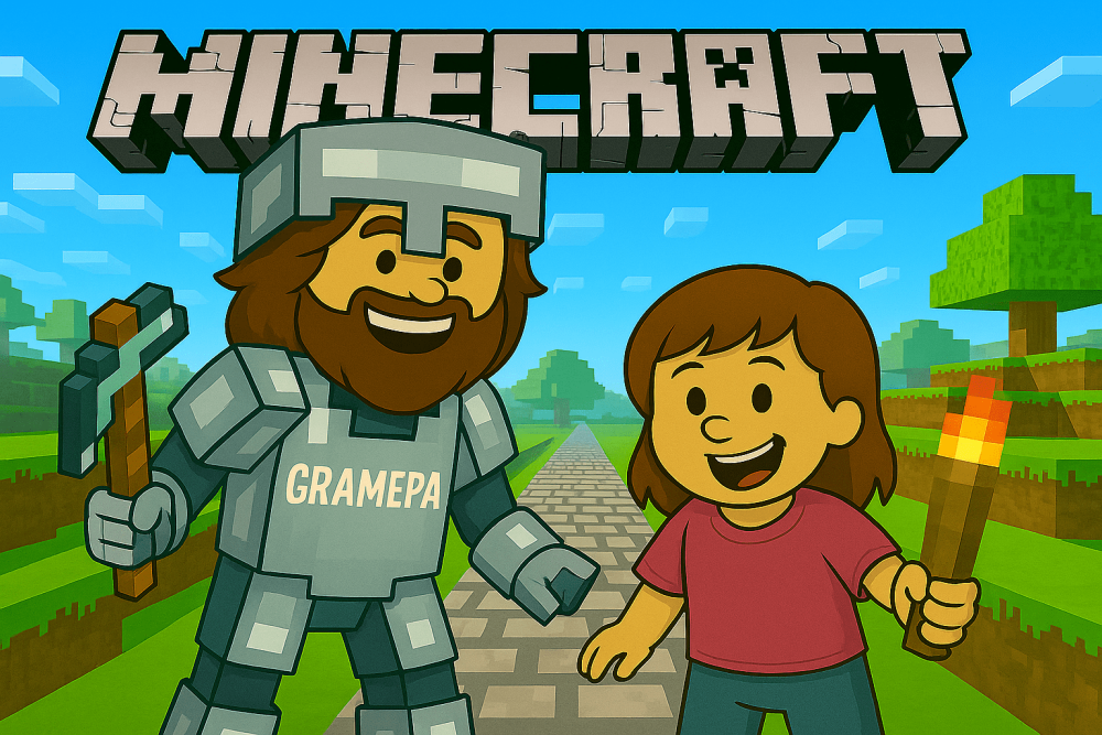 Minecraft Chickencraft "Go North and just keep going" gramepa solo gaming _ Episode 28