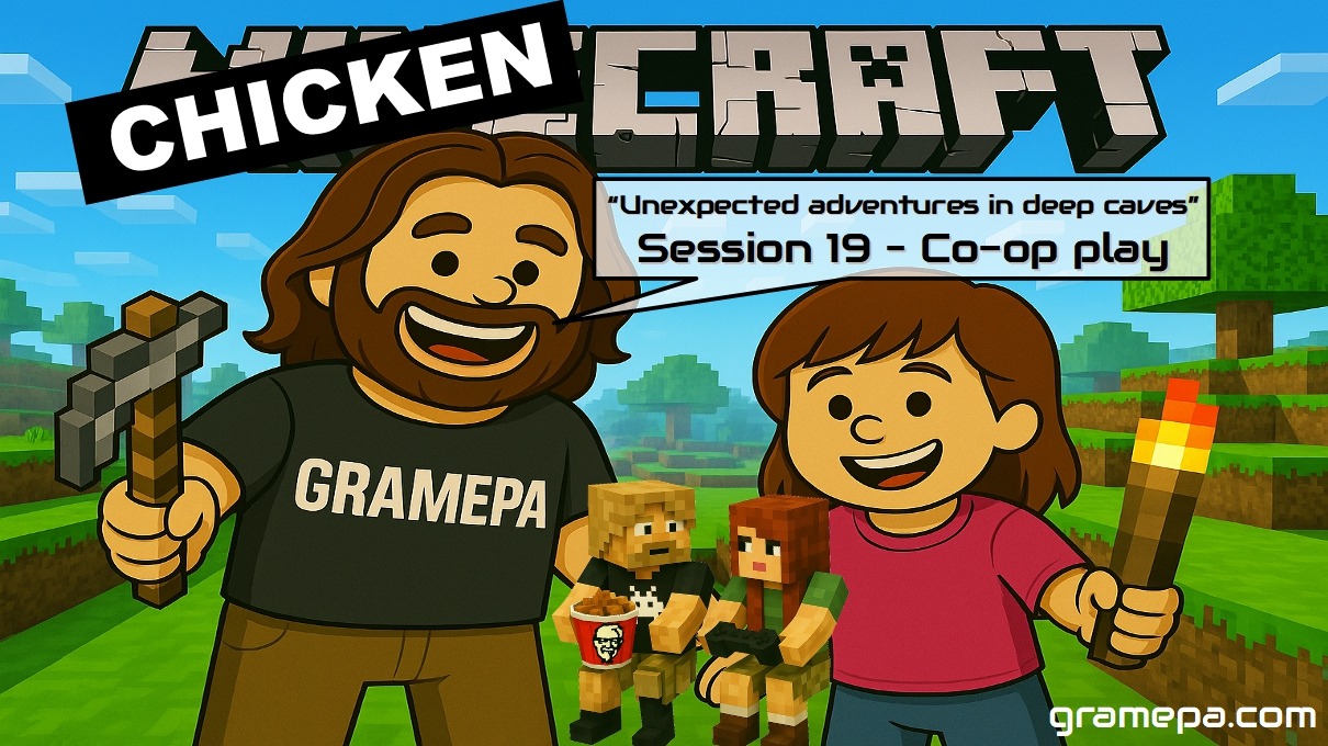 Minecraft _ Chickencraft _ Offspring v6.0 and Gramepa Co-Op Stream
