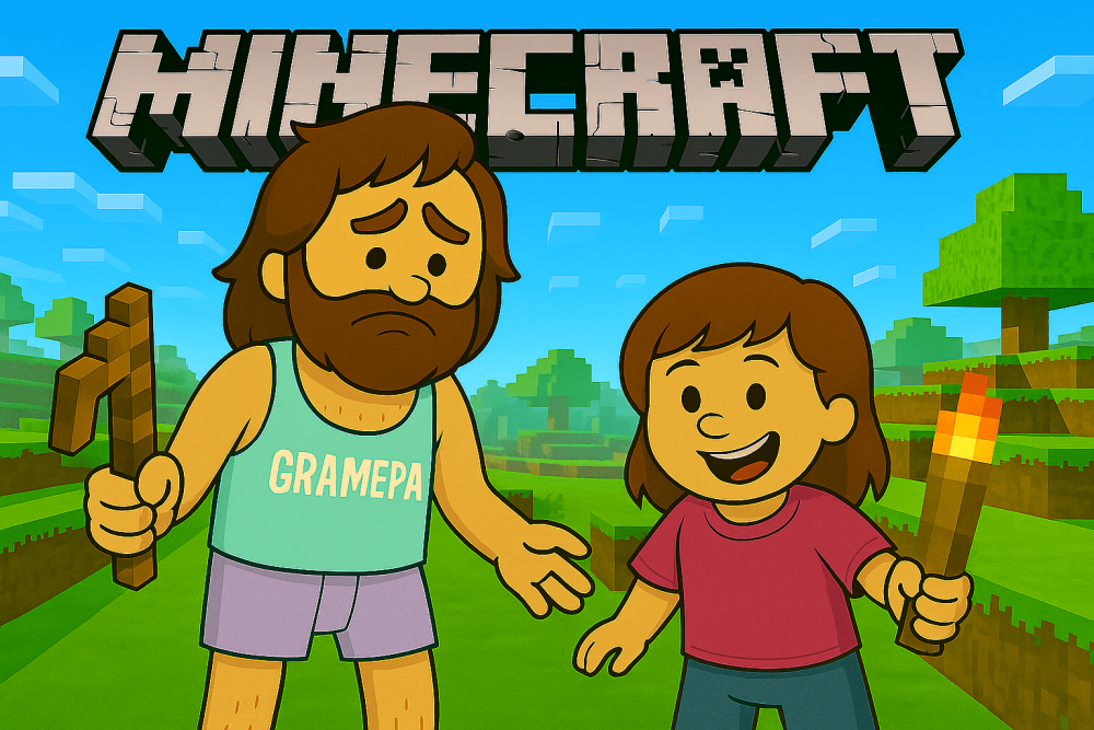 Minecraft Chickencraft “We get knocked down, but…” gramepa solo gaming _ Episode 27