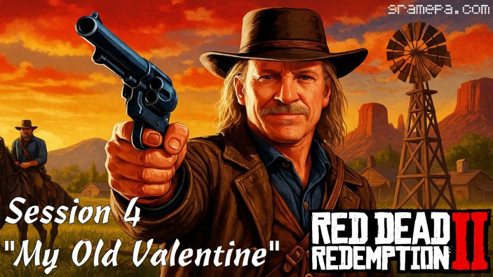 Red Dead Redemption 2 _ Session 4 _ Chapter 2 _ "My Old Valentine" _ gramepa solo