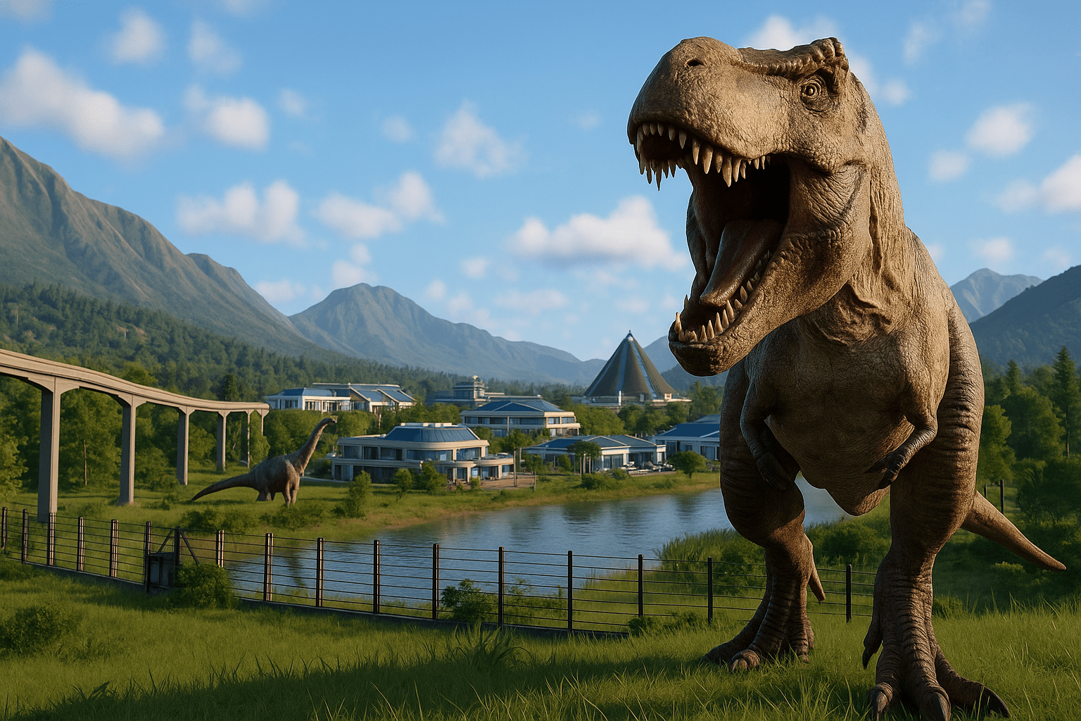 Jurassic World Evolution 2 _ Session 1 _ raw unedited gameplay _ gramepa.com
