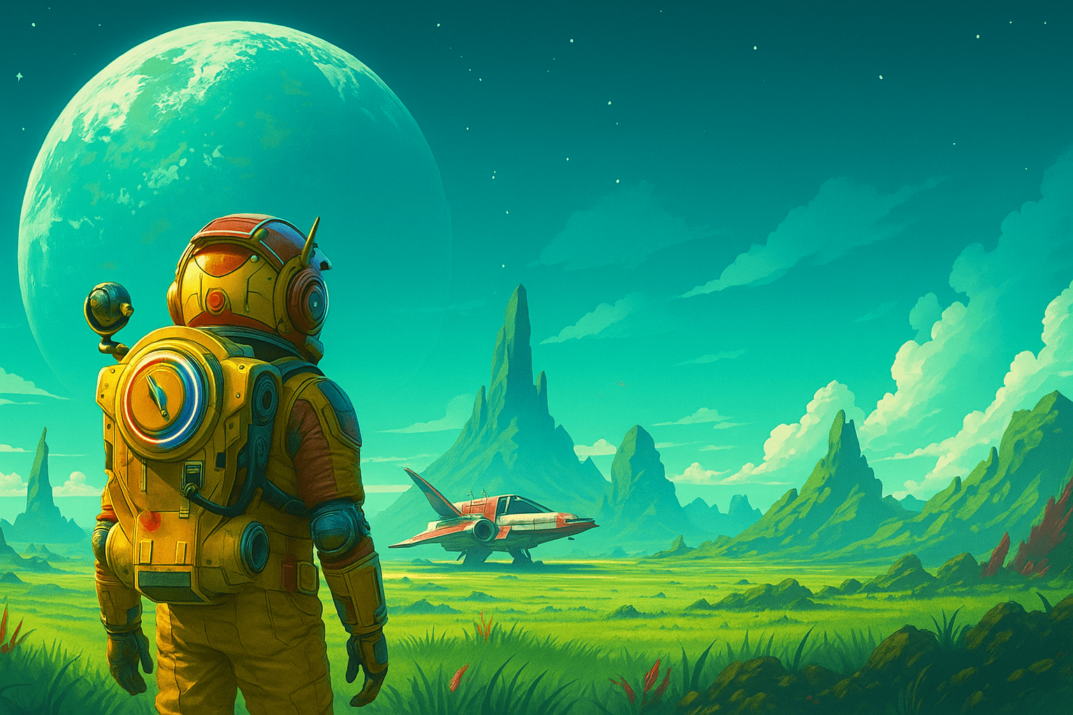 NO MAN'S SKY _ Session 1 _ raw unedited streamed gameplay _ gramepa.com