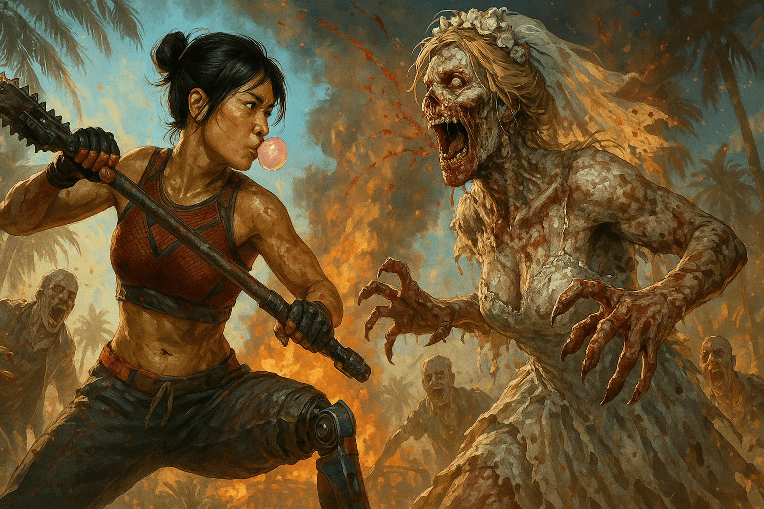 Dead Island 2 "Bride Becki" Session 2 _ raw unedited gameplay _ gramepa.com gaming