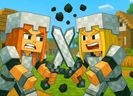 Minecraft Co-Op Play _ Session 3 _ offspring v6.0 and gramepa.com co-op play?