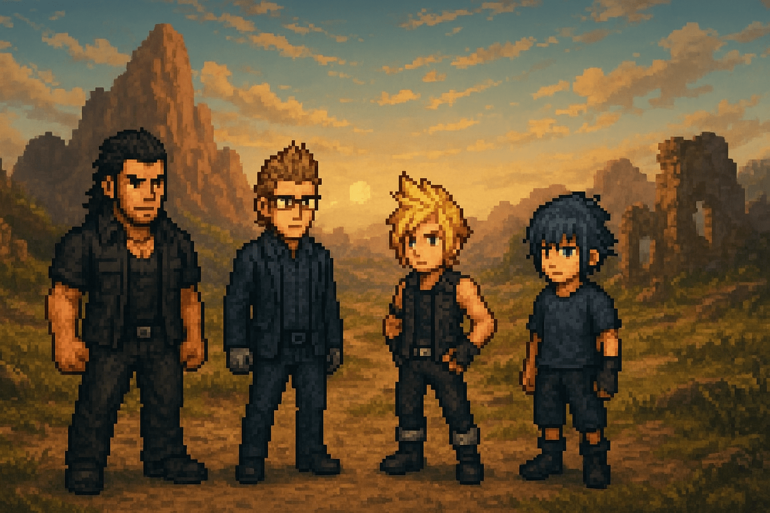 FINAL FANTASY XV RAW _ It has been a long time _ S.1 _ gramepa.com