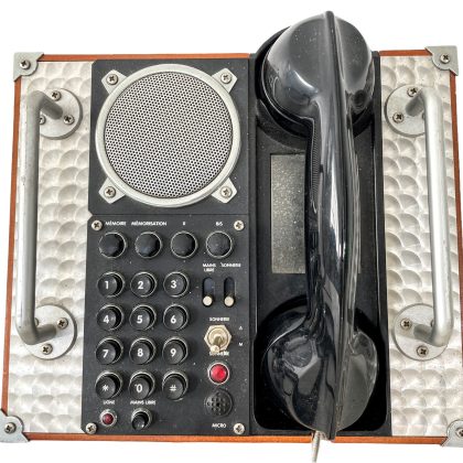 Vintage Chinese Field Style Industrial Telephone Spirit Of St Louis circa 1970-80's