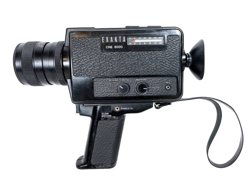 Vintage Japanese Exacta Cine 6000 Movie Camera Film Filming Automatic Untested circa 1960-70's / EVE