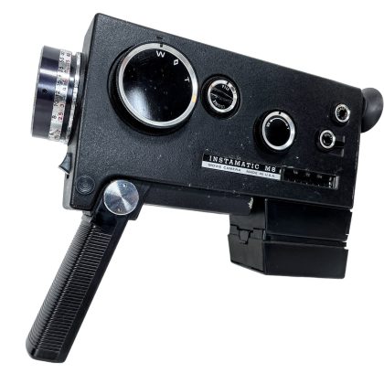 Vintage American Instamatic M8 Movie Camera Made In U.S.A. Film Filming Automatic Untested circa 1960-70's