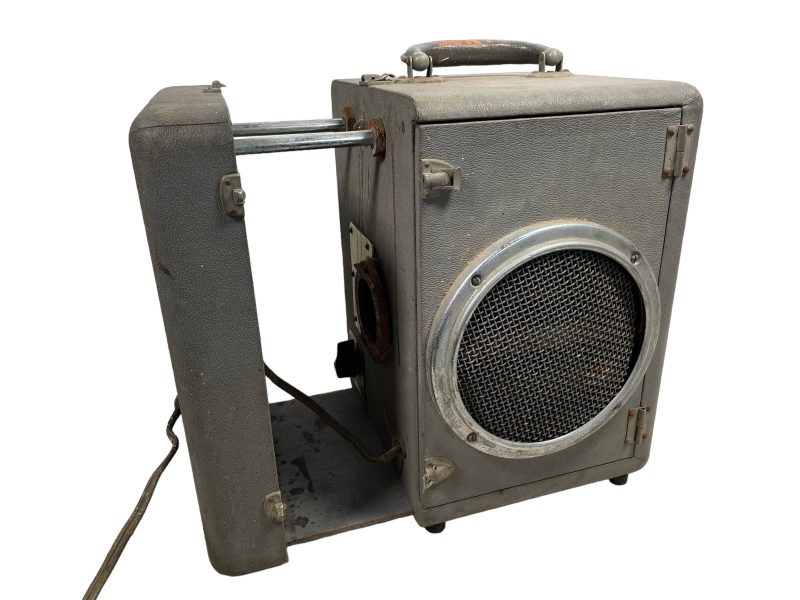 Vintage French Frigeclair Fixus Films Paris Spotlight Spot Light Theatre Stage Light Special Effect Metal Electric Lamp c1950-60's / EVE