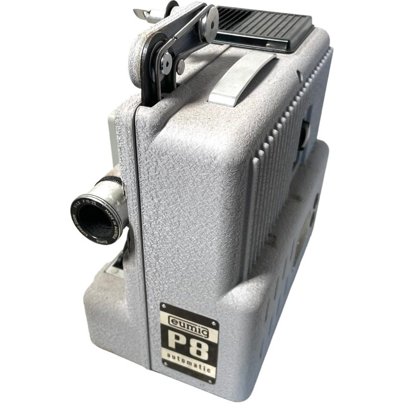 Vintage Austrian Film Projector Eumig Wien P8 Automatic Movie Projector Camera Untested circa 1960-70's
