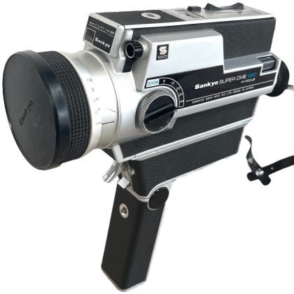 Vintage Japanese Sankyo Super 8 Video Movie Camera CME 660 Film Untested Cased circa 1970-80's / EVE