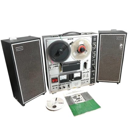 Vintage Sony Studio Band Multi Channel Mixing Portable Mobile Tape Recorder SPARES repairs not working c1970's