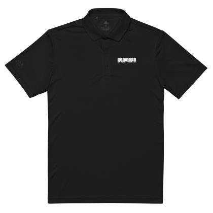 Gramepa Black Adidas Premium Gamer Game On Polo Shirt