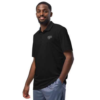 Gramepa Black Adidas Sport Game On Gamer Polo Shirt