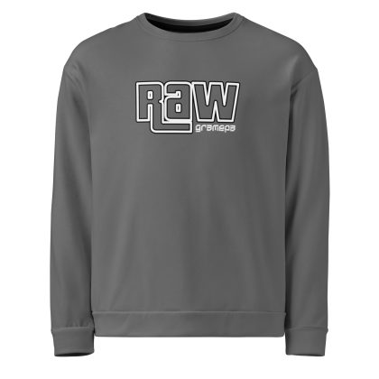 Gramepa Grey RAW Unisex Gamer Sweatshirt Gramepa Grey RAW Unisex Gamer Sweatshirt