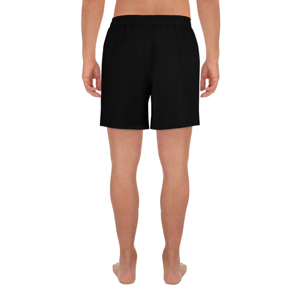 Gramepa Game On Black Unisex Gamer Athletic Long Shorts Gramepa Game On Black Unisex Gamer Athletic Long Shorts - Image 7