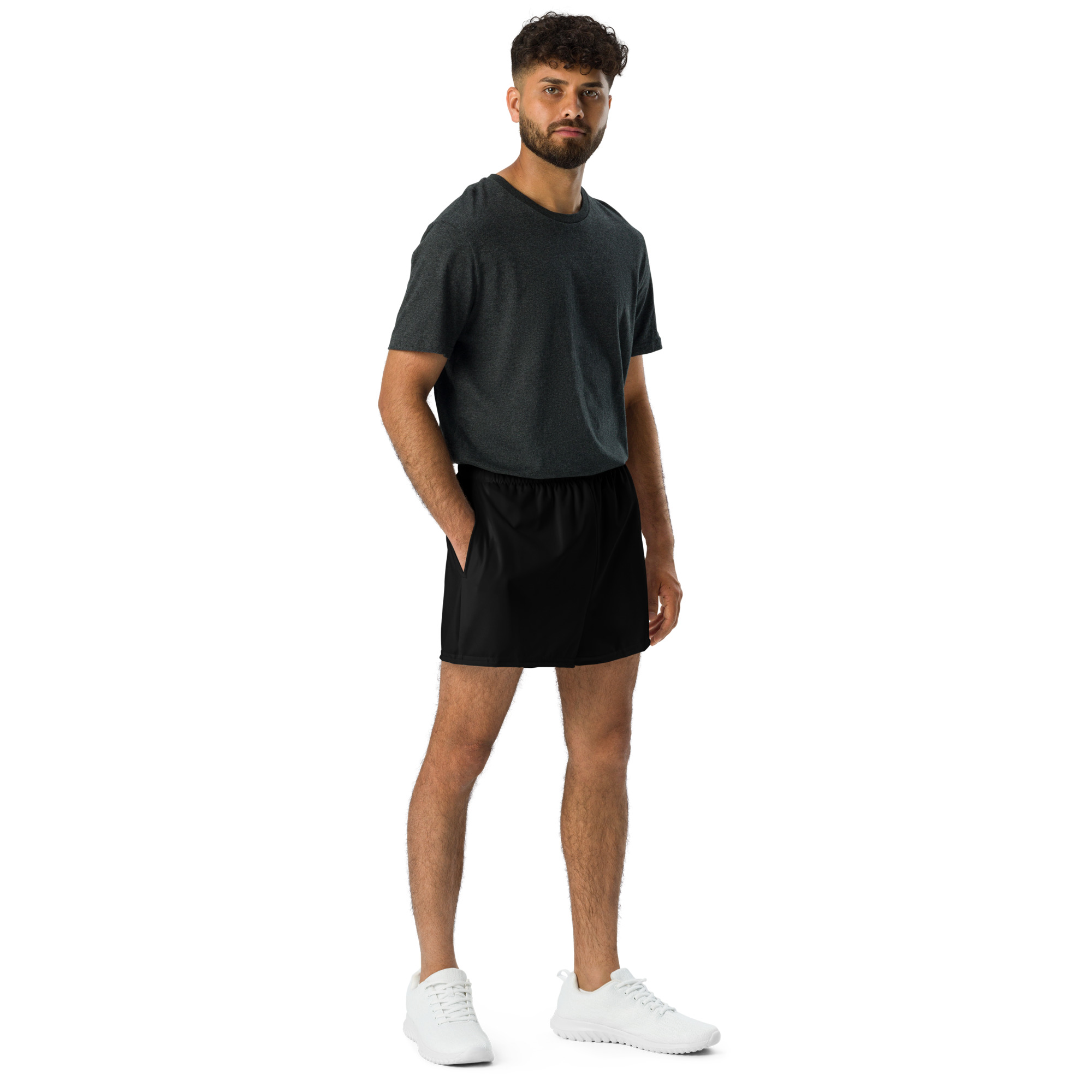 Gramepa Game On Black Unisex Gamer Athletic Shorts Gramepa Game On Black Unisex Gamer Athletic Shorts - Image 7