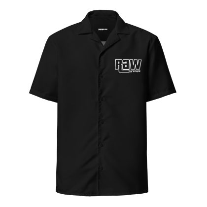 Gramepa Black RAW Unisex Gamer Button Shirt Gramepa Black RAW Unisex Gamer Button Shirt