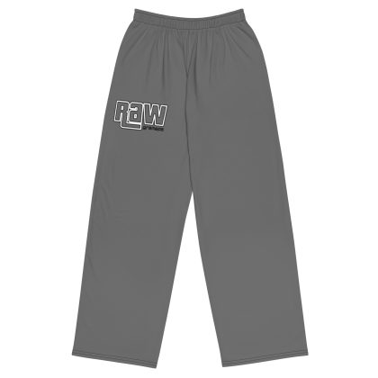 Gramepa Grey RAW Unisex Gamer Wide-Leg Pants Gramepa Grey RAW Unisex Gamer Wide-Leg Pants