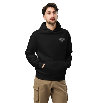 Gramepa Game On Black Unisex Gamer Oversized Hoodie