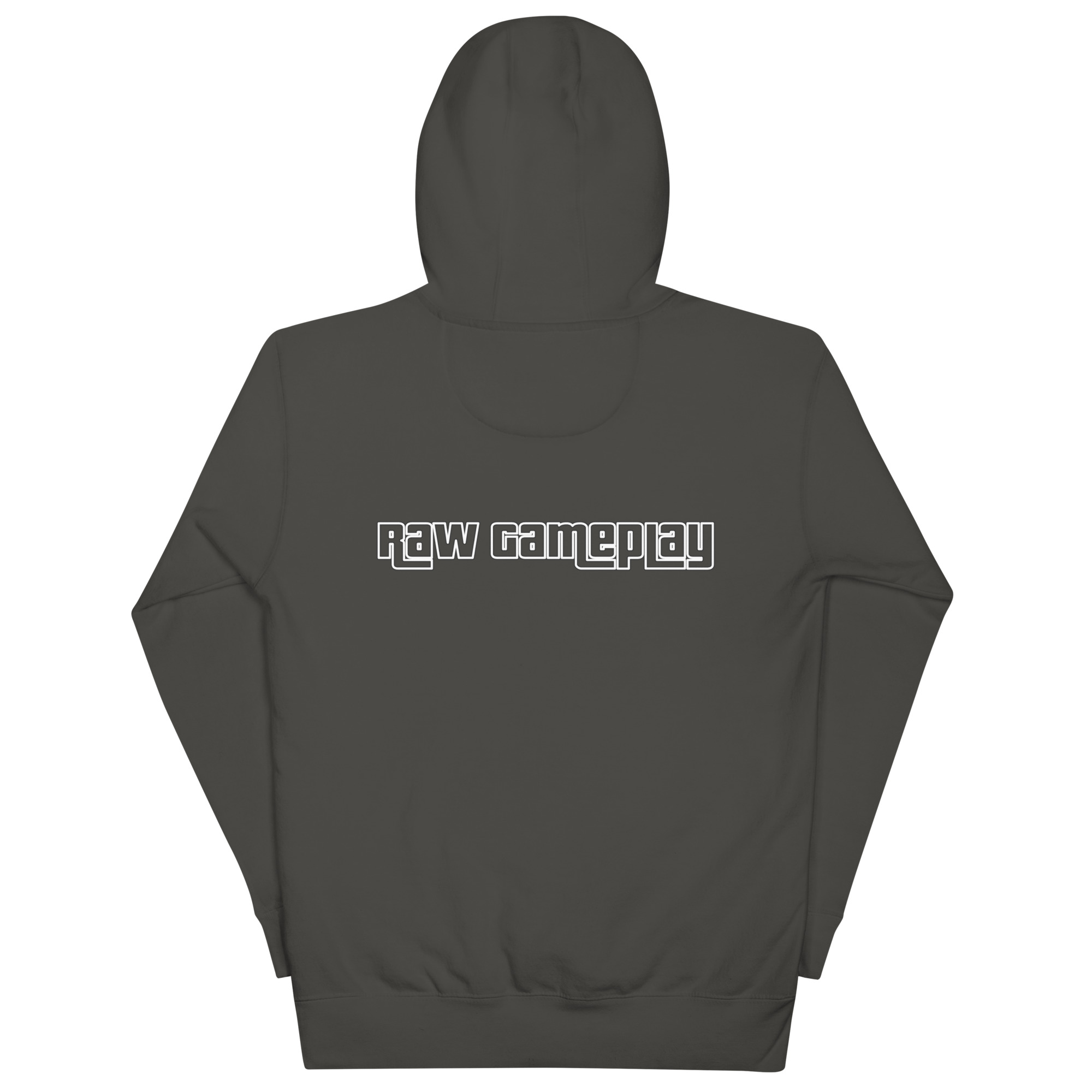 Gramepa Grey RAW Gamer Unisex Hoodie Gramepa Grey RAW Gamer Unisex Hoodie - Image 11