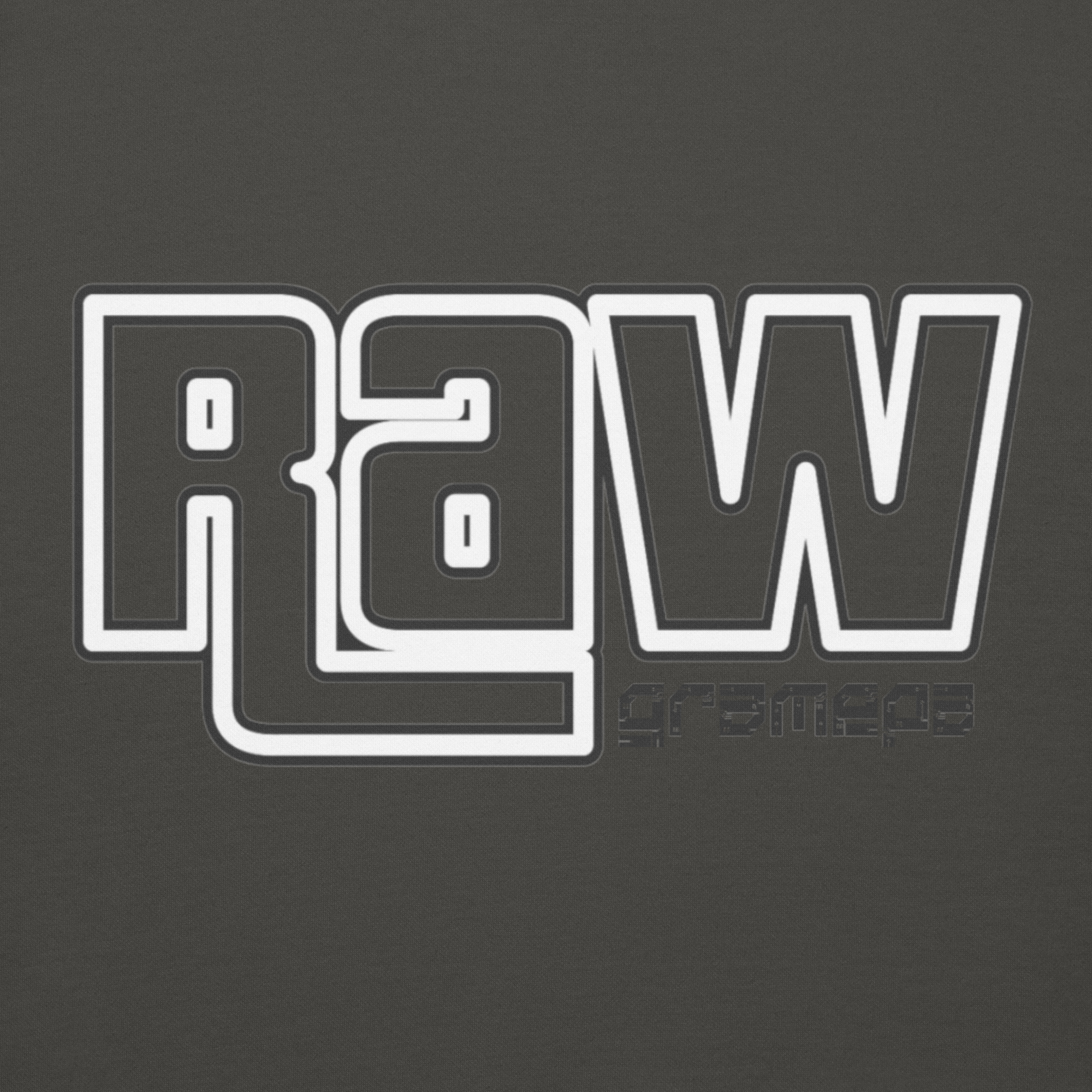 Gramepa Grey RAW Gamer Unisex Hoodie Gramepa Grey RAW Gamer Unisex Hoodie - Image 7