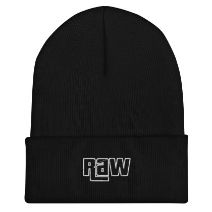 Gramepa Black RAW Gamer Cuffed Beanie Gramepa Black RAW Gamer Cuffed Beanie