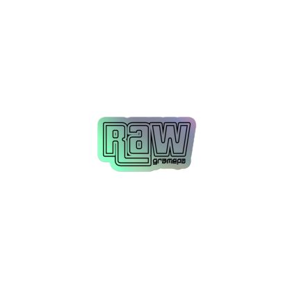 Gramepa Holographic RAW Gamer Sticker