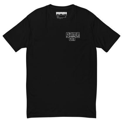 Gramepa Black Short Sleeve Game On Gamer T-shirt