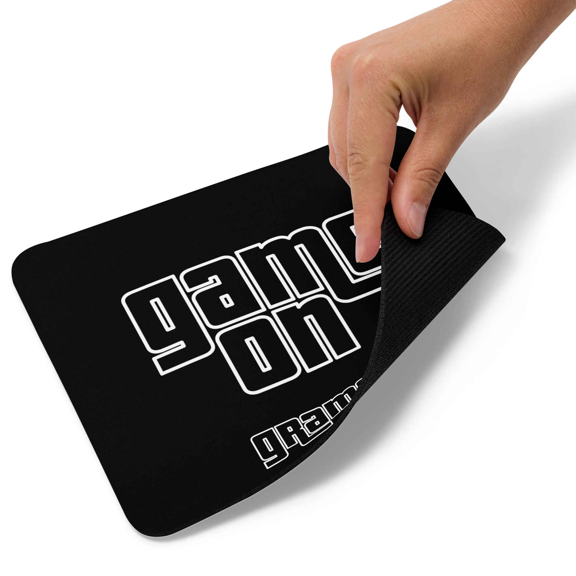 Gramepa Game On Black Gamer Mouse Pad Gramepa Game On Black Gamer Mouse Pad - Image 3