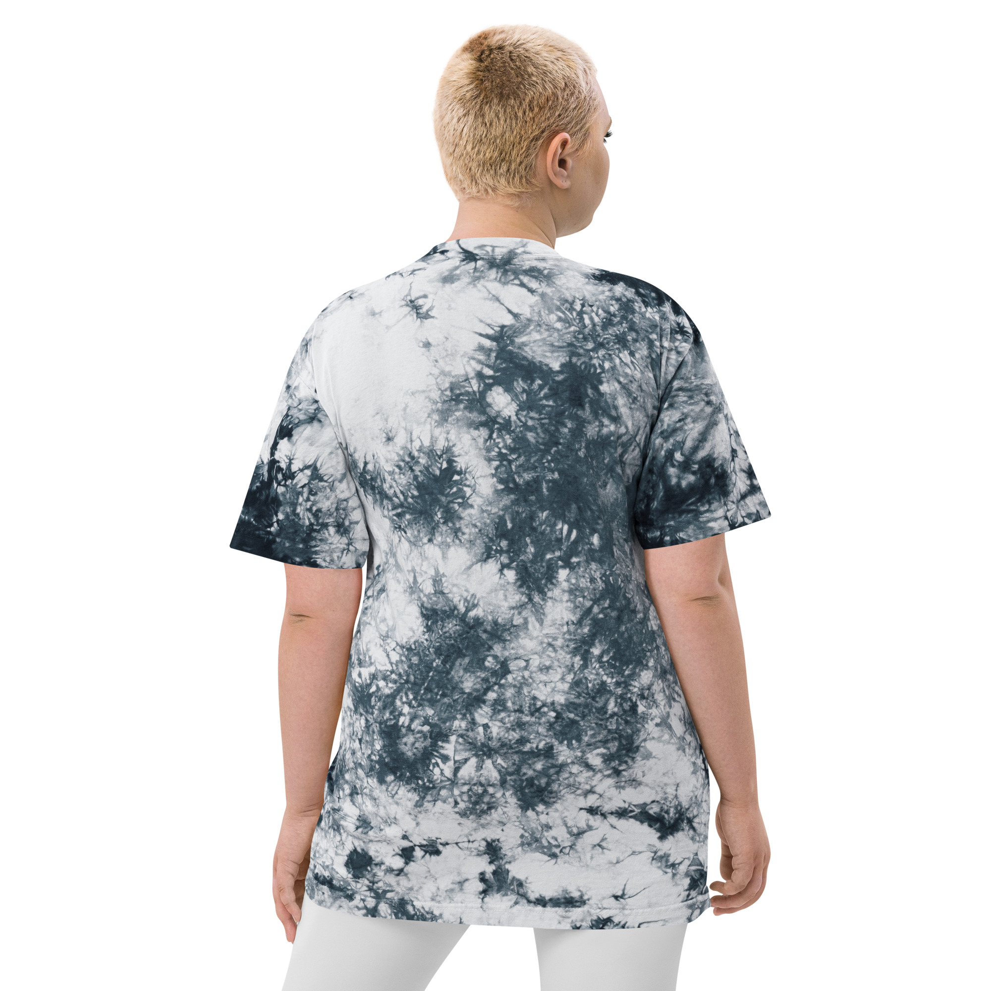 Gramepa Oversized Tie-Dye Gamer T-Shirt Gramepa Oversized Tie-Dye Gamer T-Shirt - Image 4