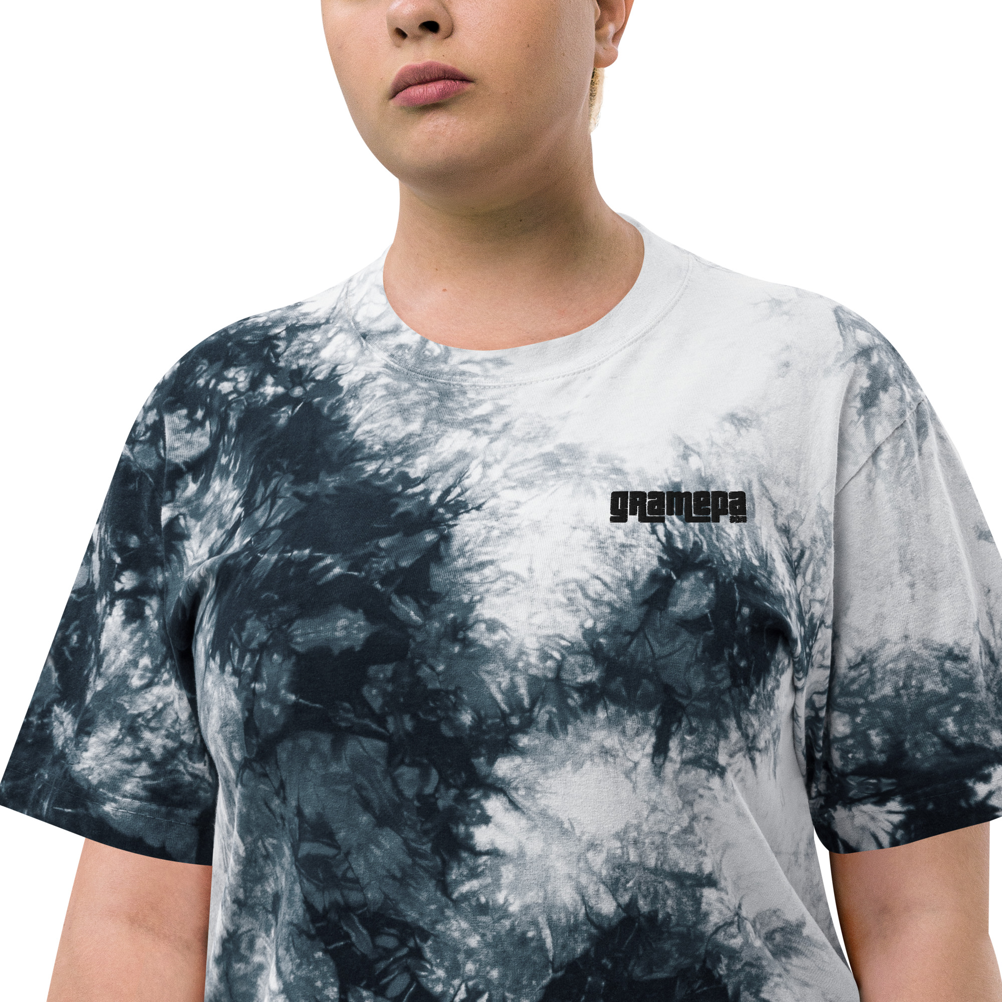 Gramepa Oversized Tie-Dye Gamer T-Shirt Gramepa Oversized Tie-Dye Gamer T-Shirt - Image 5