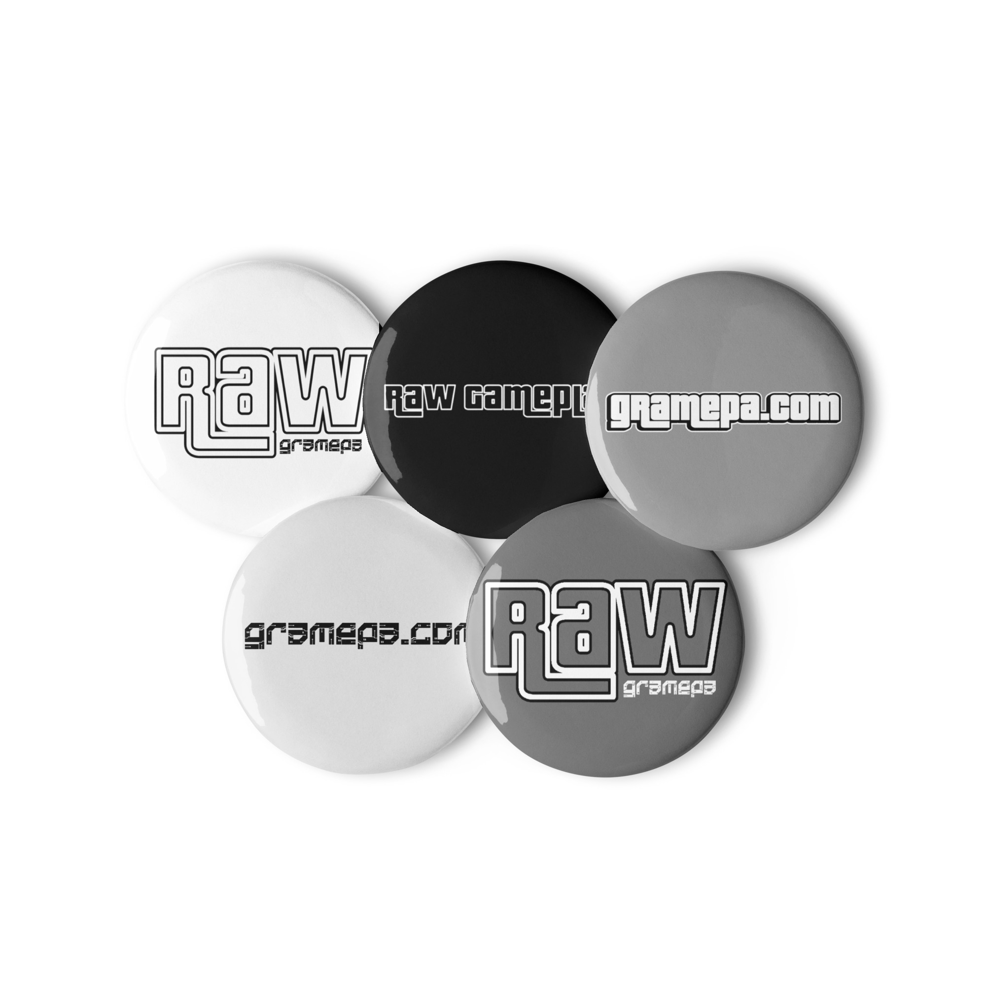 Gramepa Mixed Set Of Gamer Pin Buttons Badges Gramepa Mixed Set Of Gamer Pin Buttons Badges - Image 4