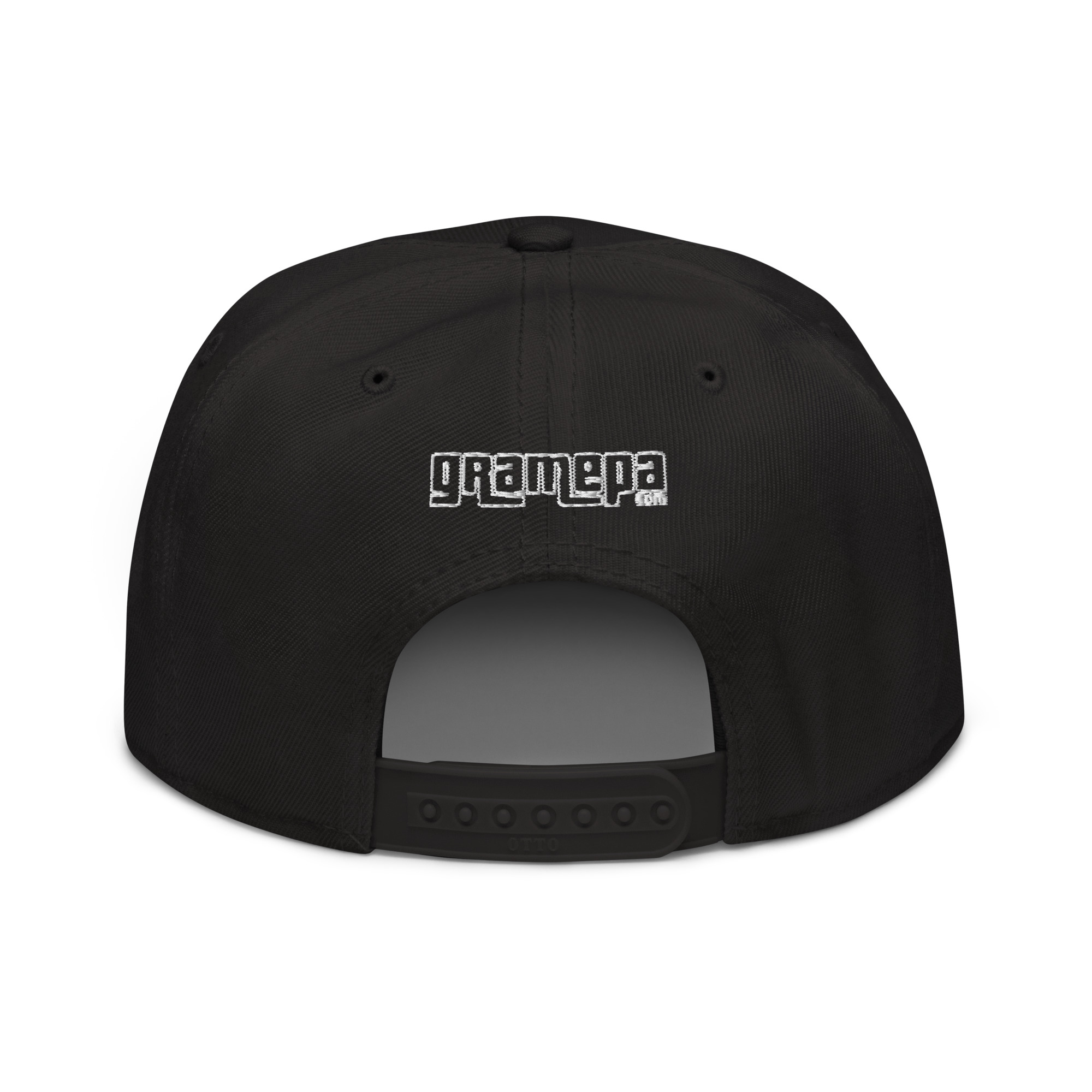 Gramepa Game On Black Gamer Snapback Hat Gramepa Game On Black Gamer Snapback Hat - Image 3