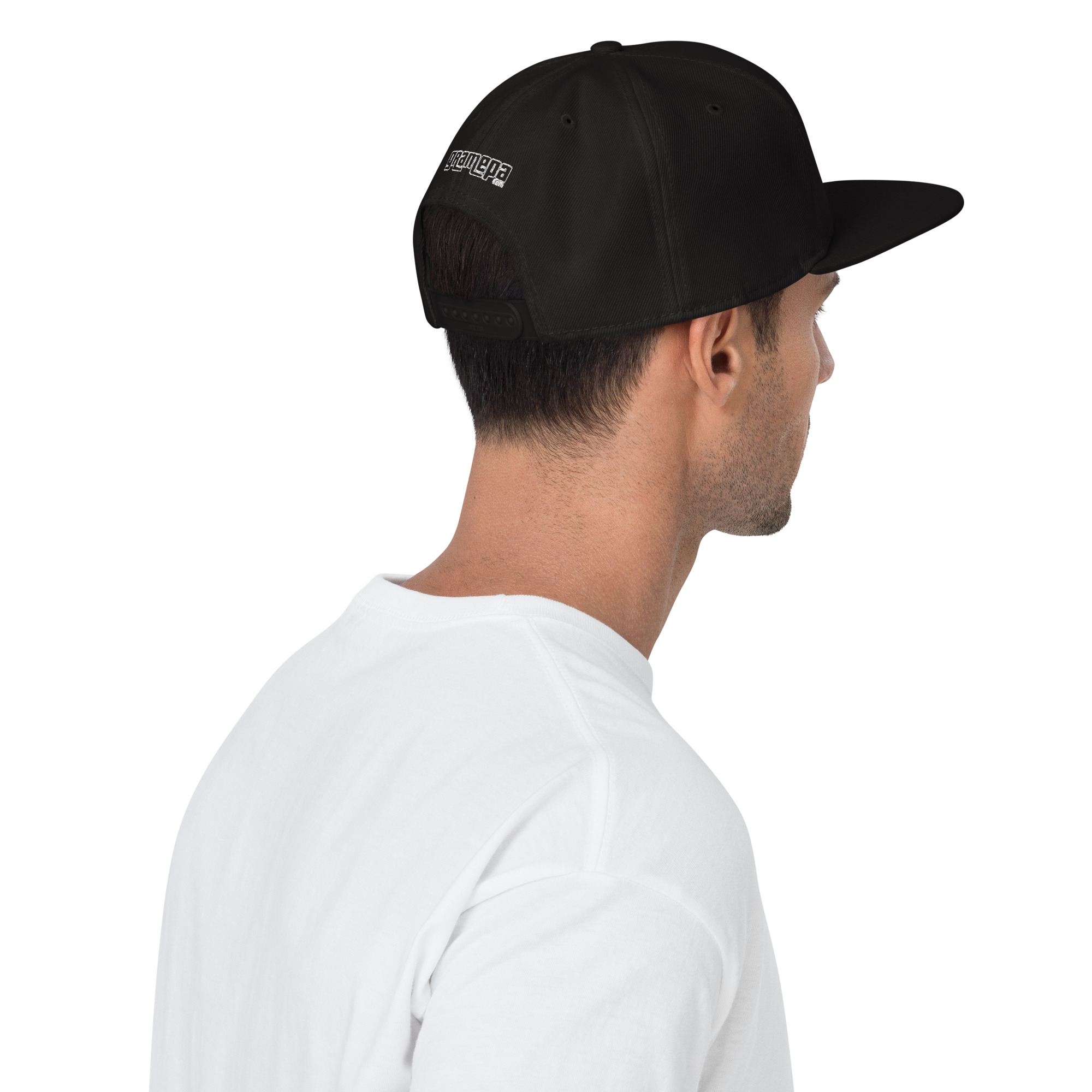 Gramepa Game On Black Gamer Snapback Hat Gramepa Game On Black Gamer Snapback Hat - Image 8