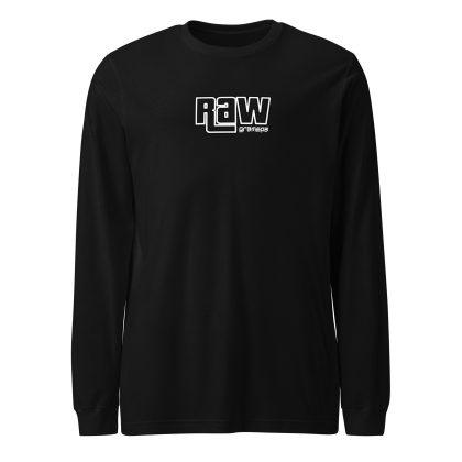 Gramepa Black RAW Unisex Gamer Long Sleeve Tee Gramepa Black RAW Unisex Gamer Long Sleeve Tee