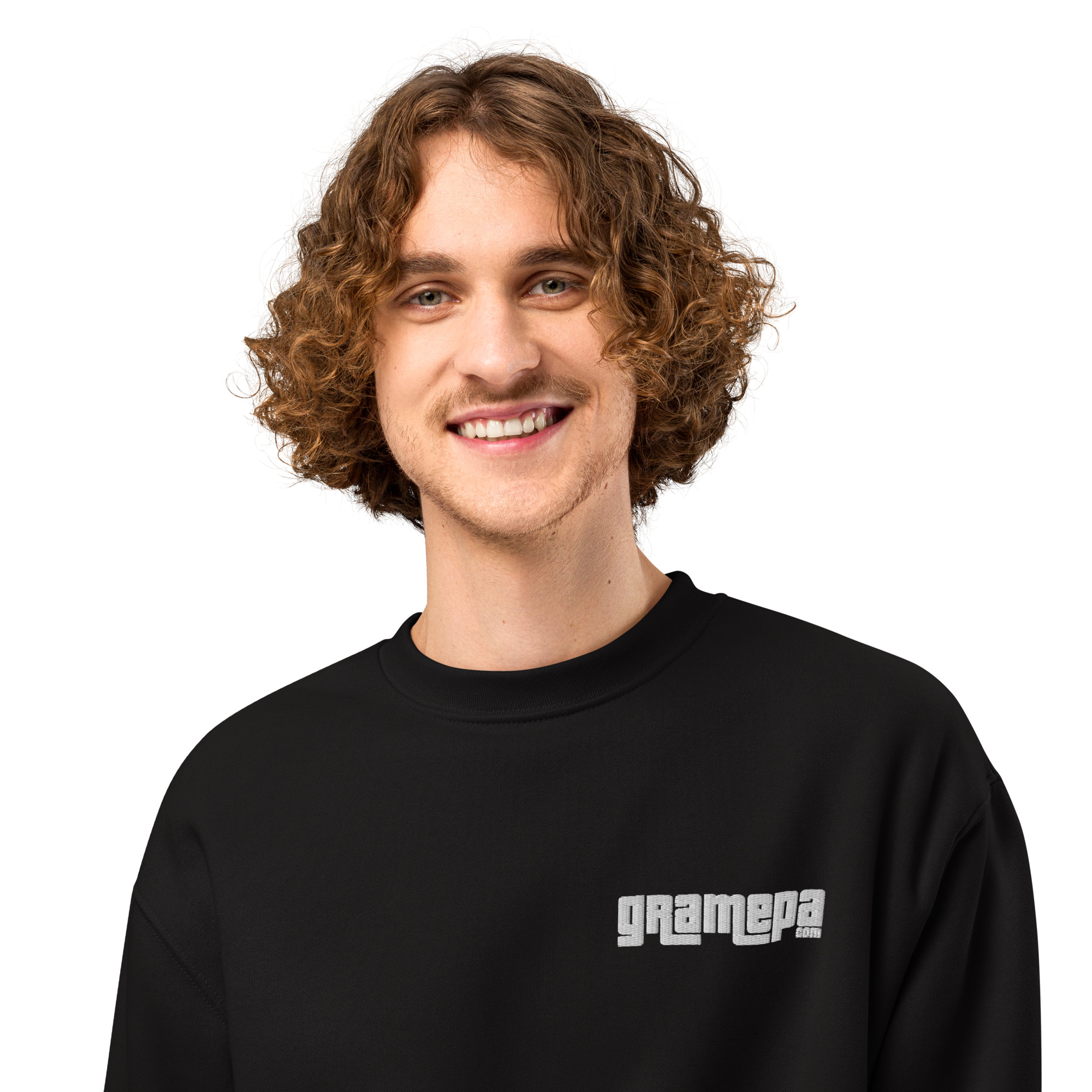 Gramepa Classic Oversized Heavyweight Gaming Sweatshirt Gramepa Classic Oversized Heavyweight Gaming Sweatshirt - Image 9