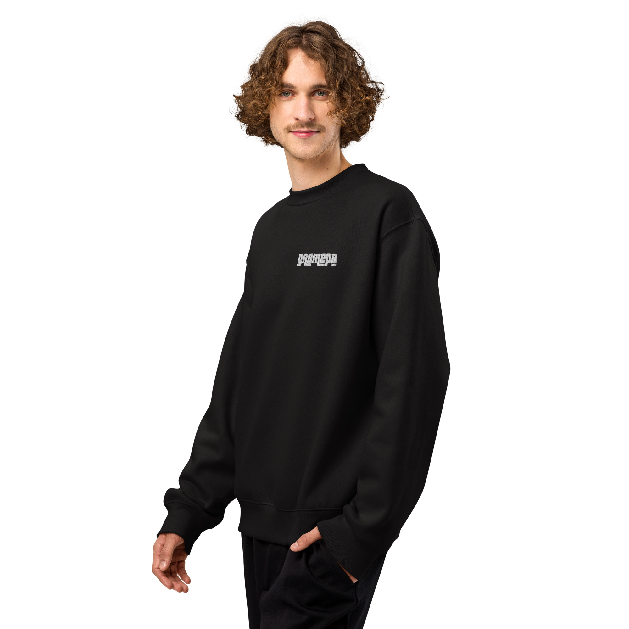 Gramepa Classic Oversized Heavyweight Gaming Sweatshirt Gramepa Classic Oversized Heavyweight Gaming Sweatshirt - Image 7