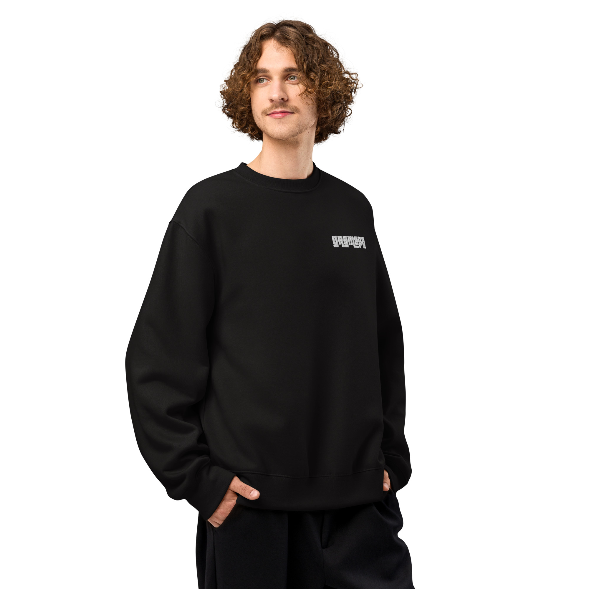 Gramepa Classic Oversized Heavyweight Gaming Sweatshirt Gramepa Classic Oversized Heavyweight Gaming Sweatshirt - Image 8