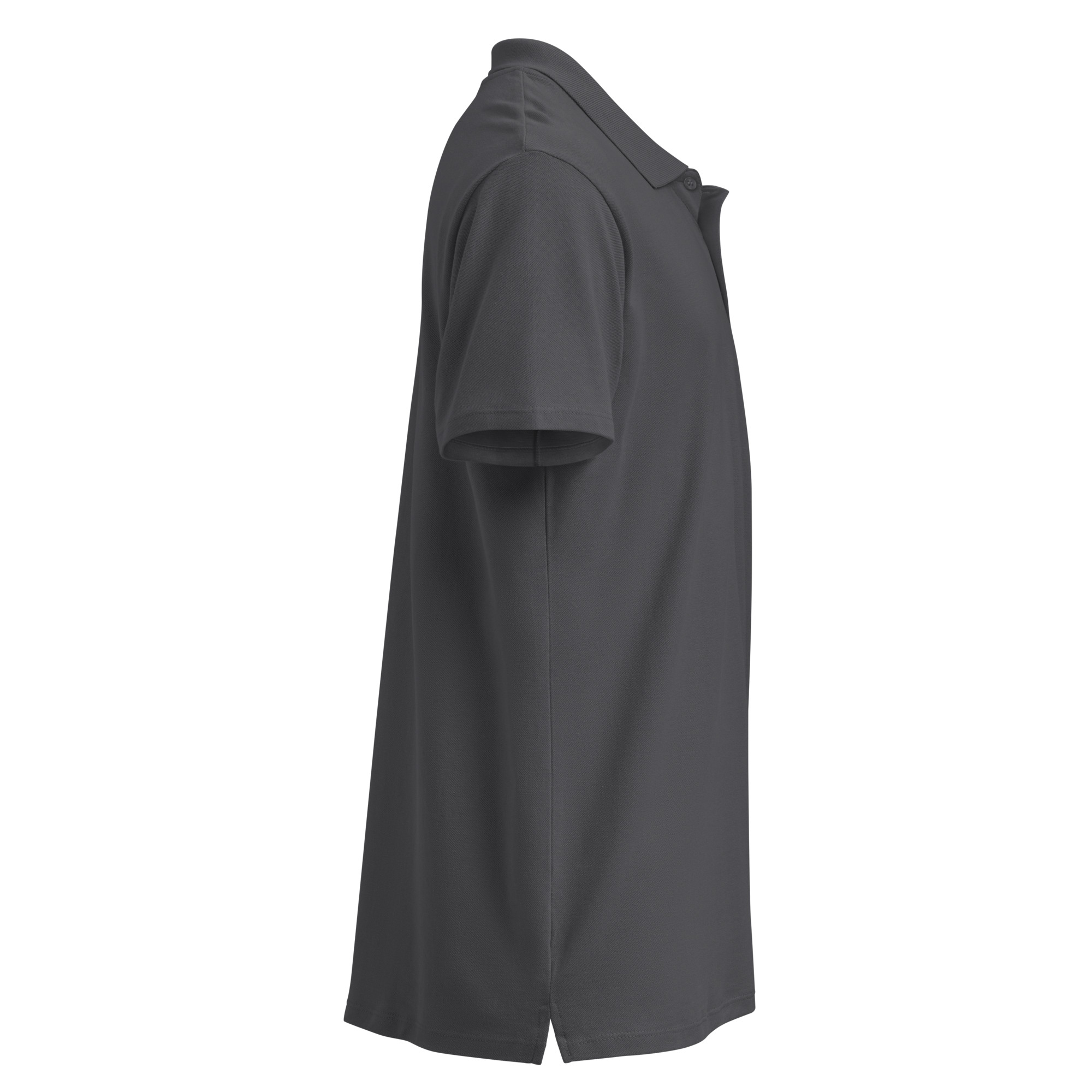 Gramepa Grey RAW Premium Pique Gamer Polo Shirt Gramepa Grey RAW Premium Pique Gamer Polo Shirt - Image 5