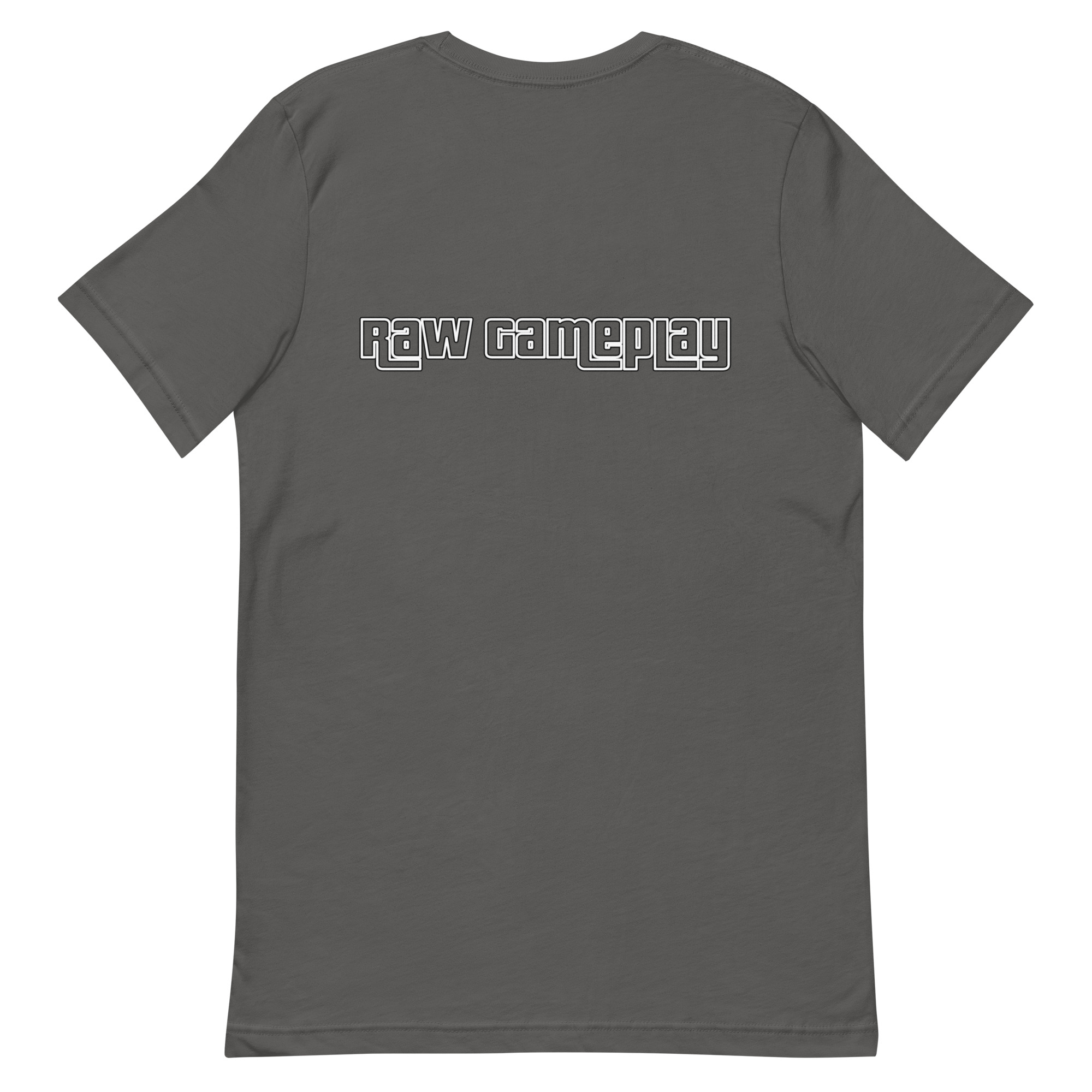 Gramepa Grey RAW Gamer Unisex T-Shirt Gramepa Grey RAW Gamer Unisex T-Shirt - Image 9