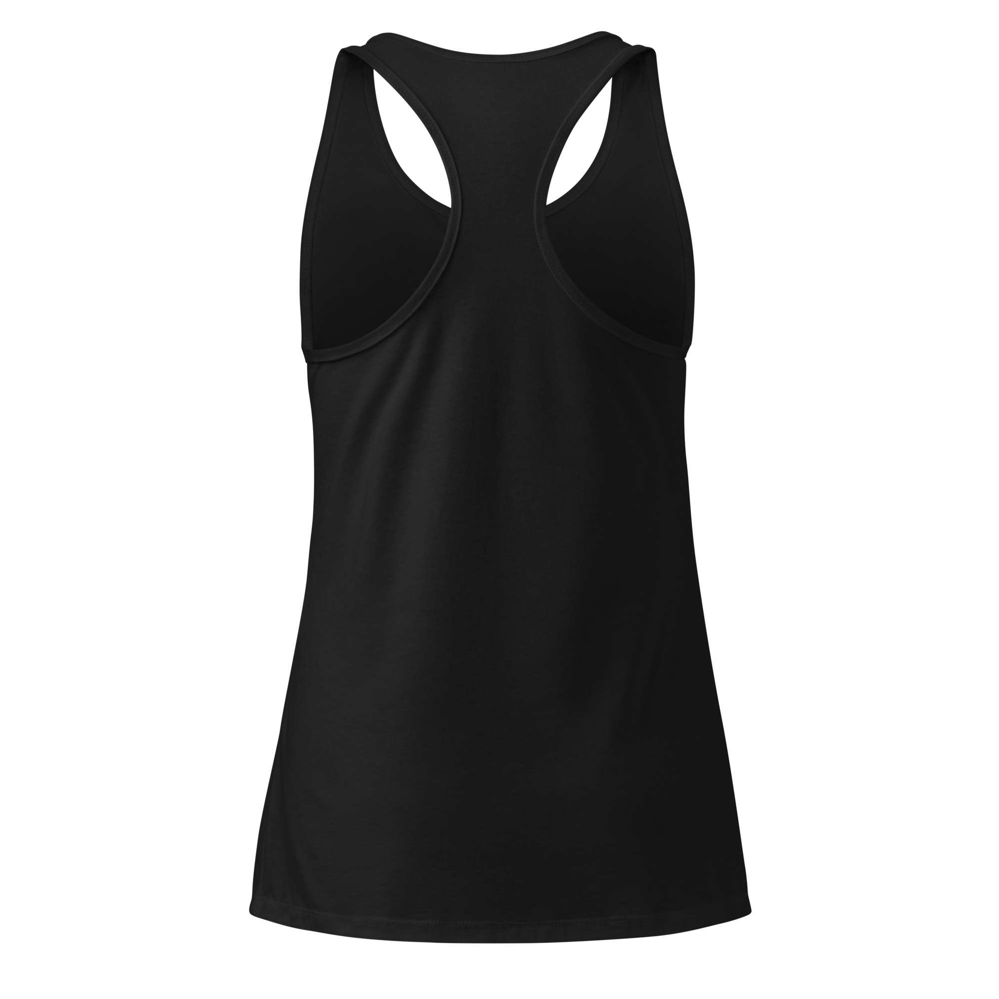 Gramepa Black RAW Women’s Fitted Racerback Gamer Tank Top Gramepa Black RAW Women’s Fitted Racerback Gamer Tank Top - Image 2