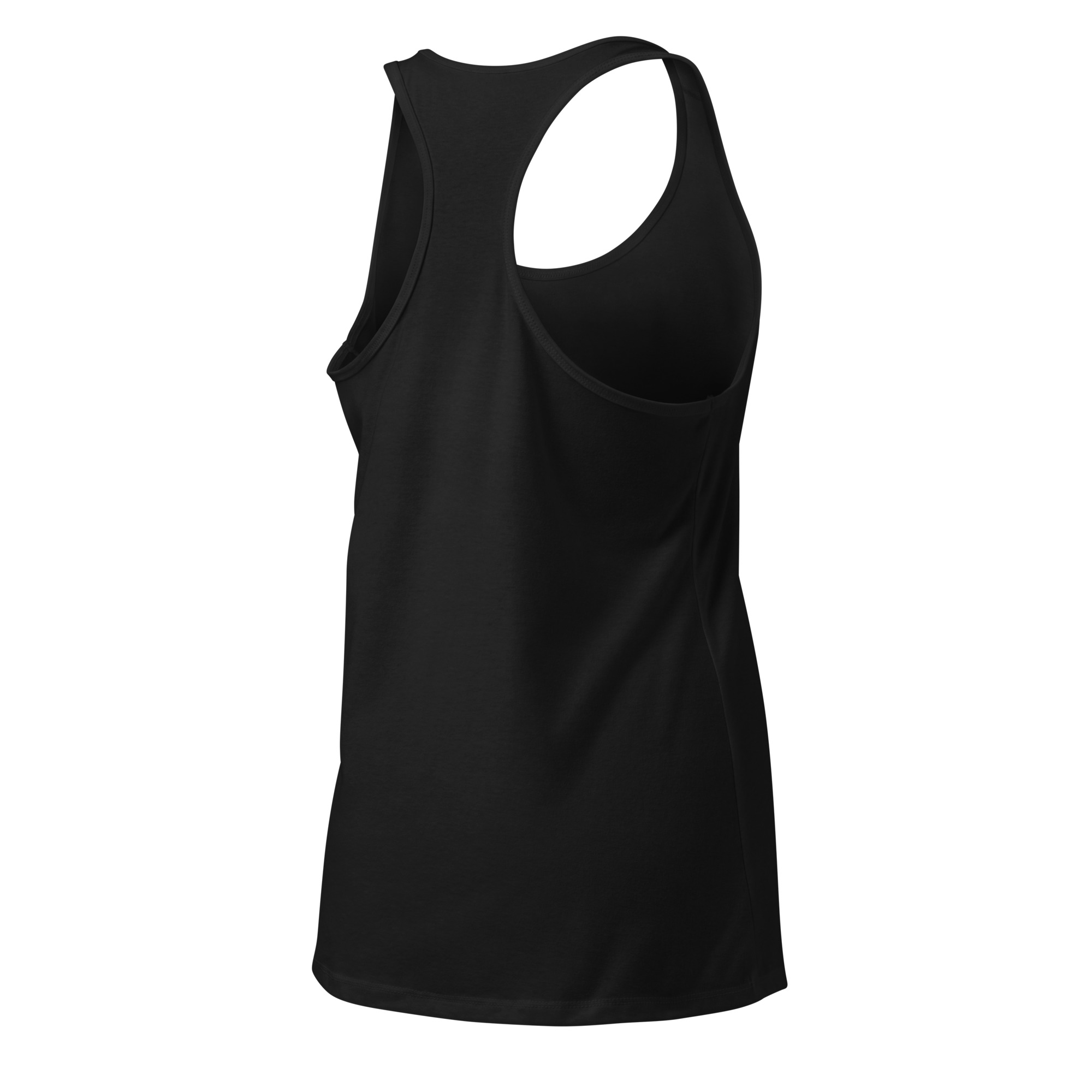 Gramepa Black RAW Women’s Fitted Racerback Gamer Tank Top Gramepa Black RAW Women’s Fitted Racerback Gamer Tank Top - Image 3