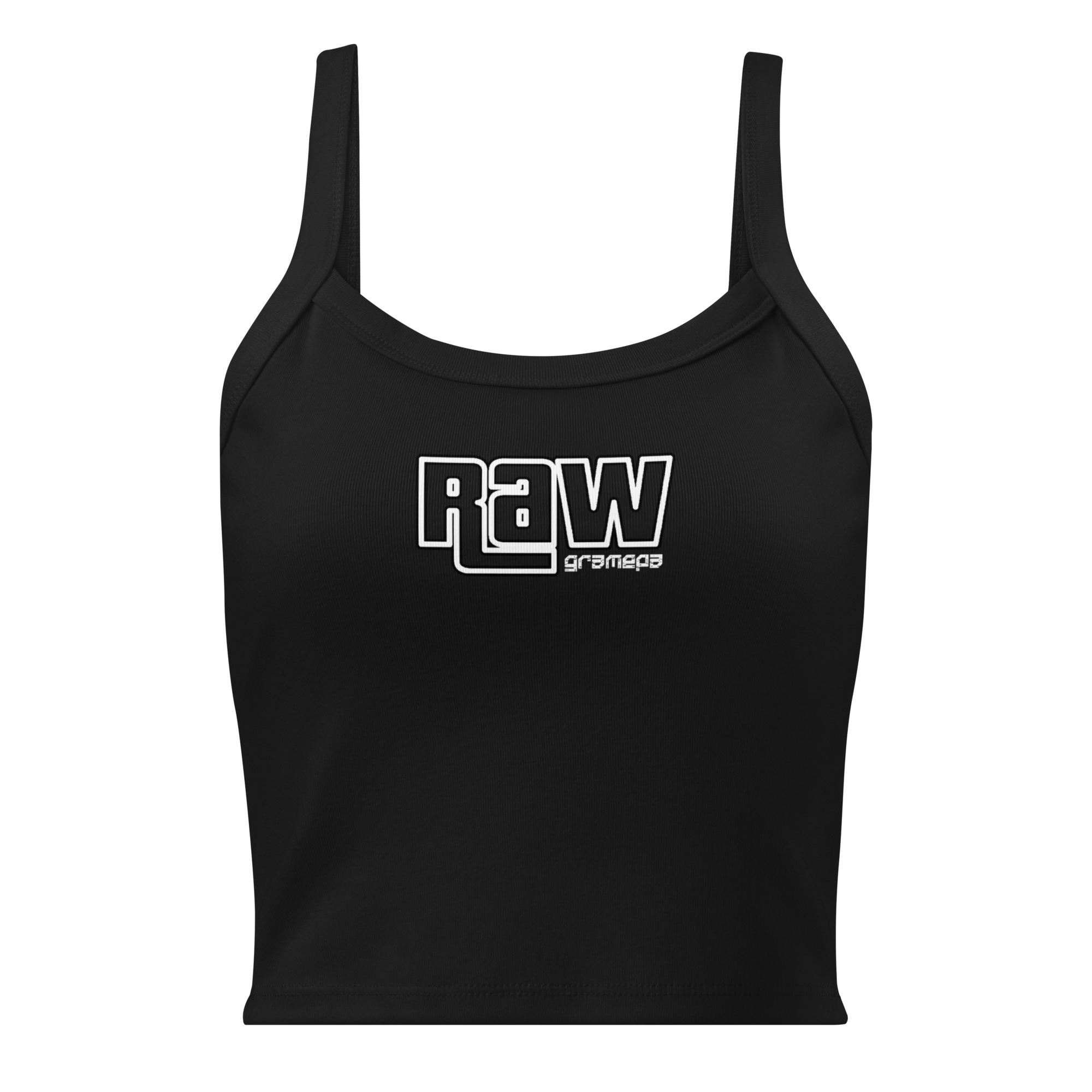 Gramepa Black RAW Women’s Micro-rib Gamer Tank Top Gramepa Black RAW Women’s Micro-rib Gamer Tank Top