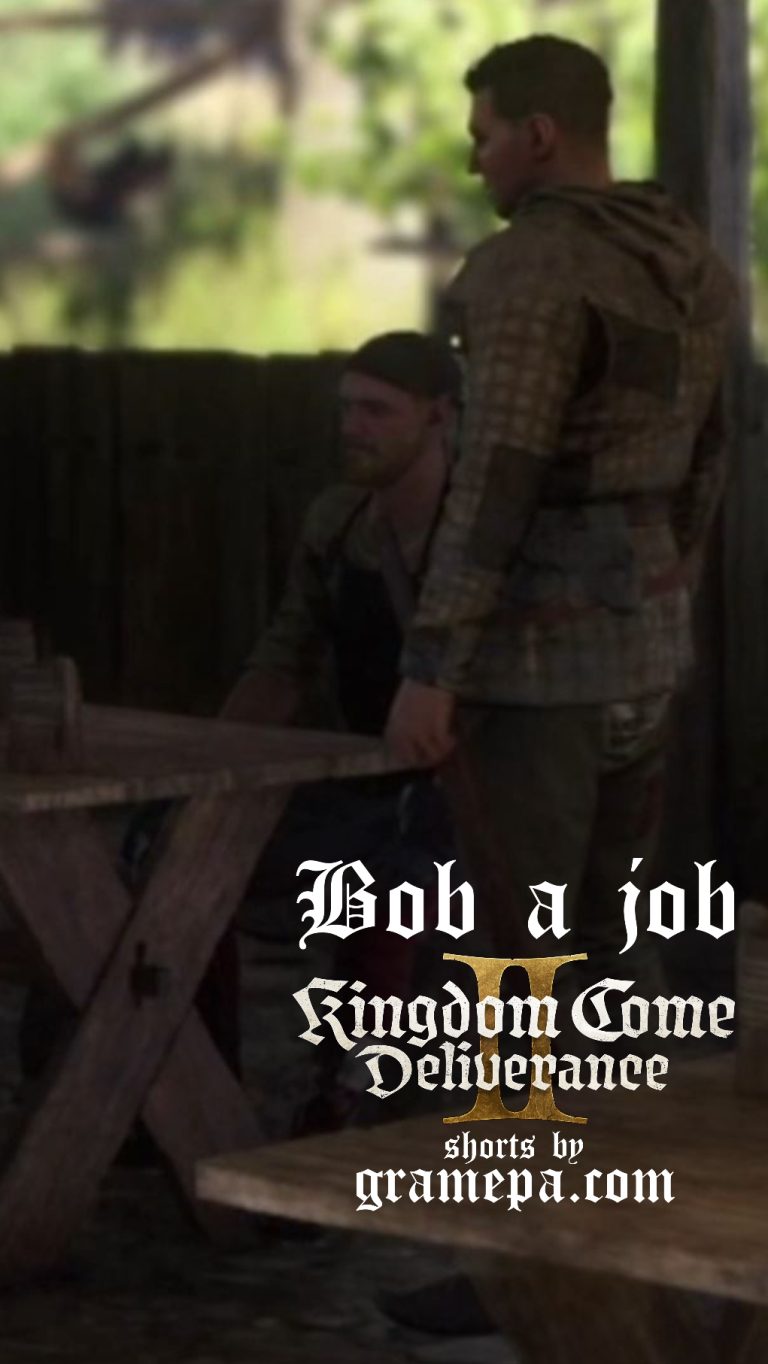 Two job offers at the same table #kingdomcomedeliverance2 #kcd2 #shorts #gamingshorts