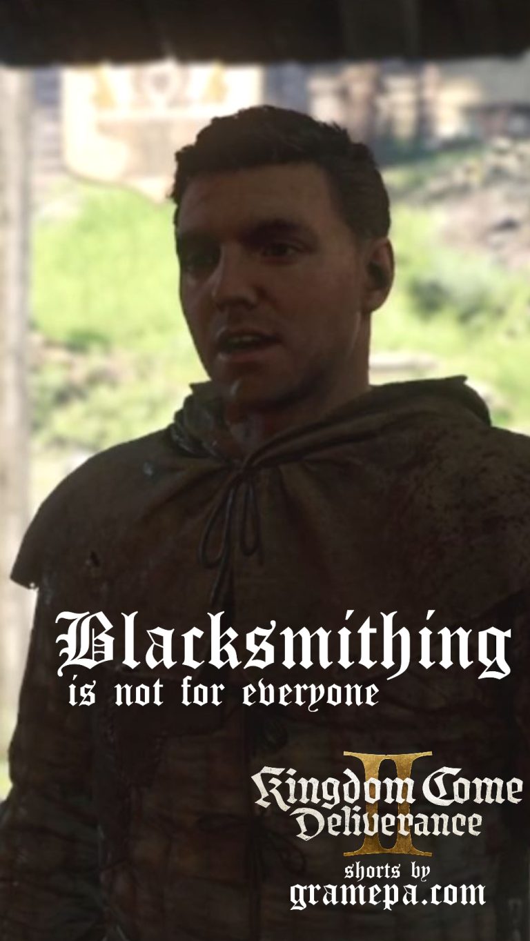 Medieval Blacksmith Audition, Forge a Sword #kingdomcomedeliverance2 #kcd2 #gaming #gamingvideos