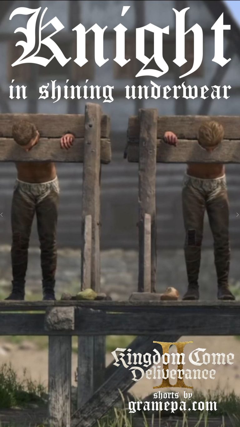 A Knight In Shining Underpants #kingdomcomedeliverance2 #kcd2 #gaming #gamingvideos