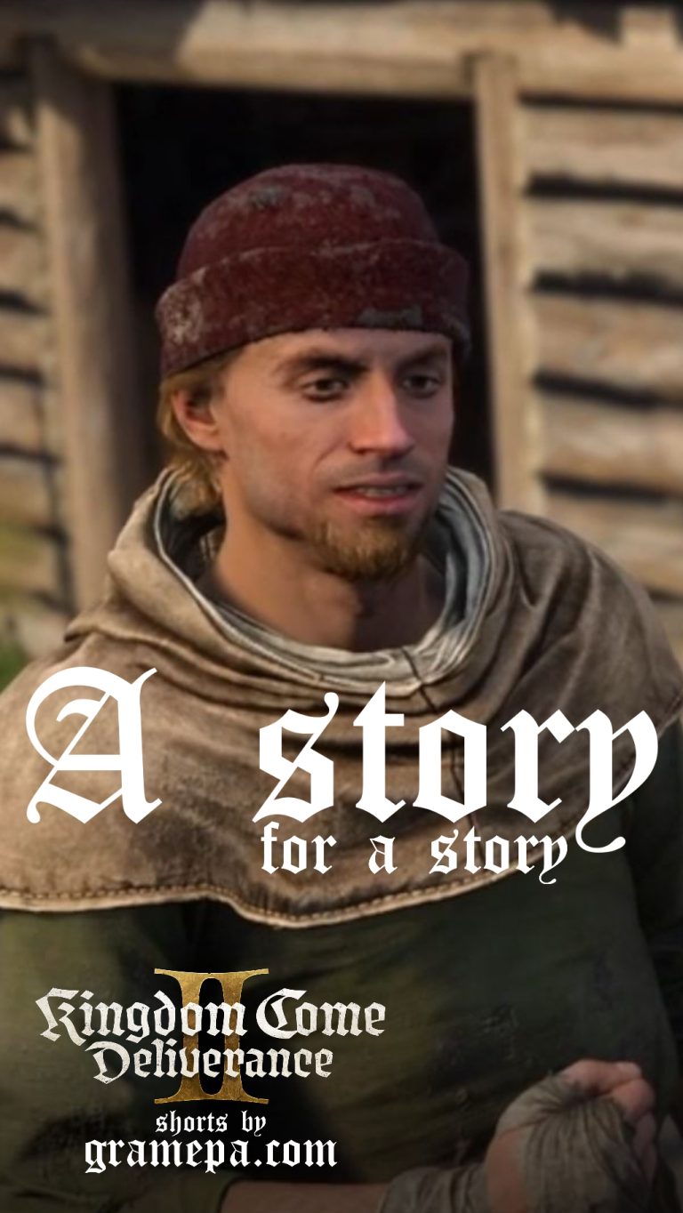 A Story For A Story #kcd2 #kingdomcomedeliverance2 #gaming #gamingshorts