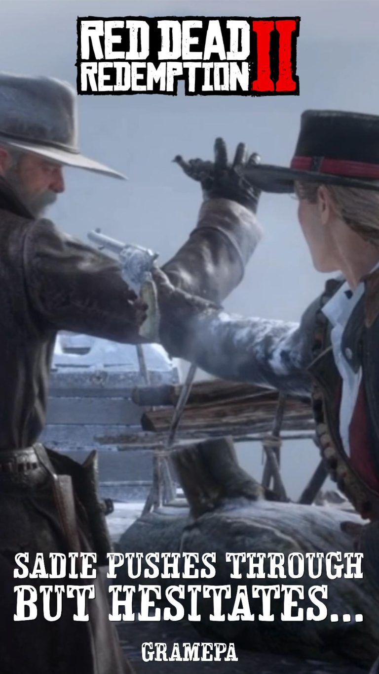 An Unexpected Encounter At Epilogue Story End _ Red Dead Redemption 2